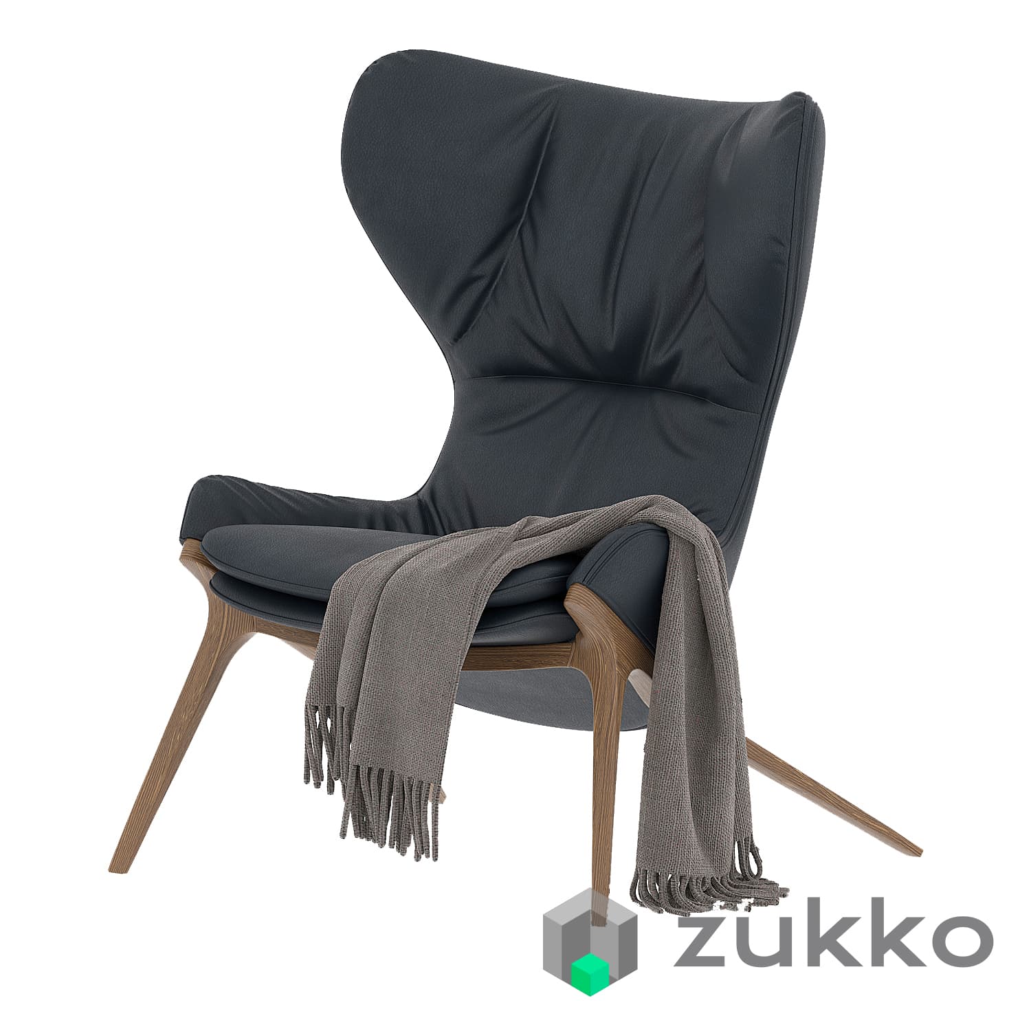  Armchair Cassina 3D Model - image 2