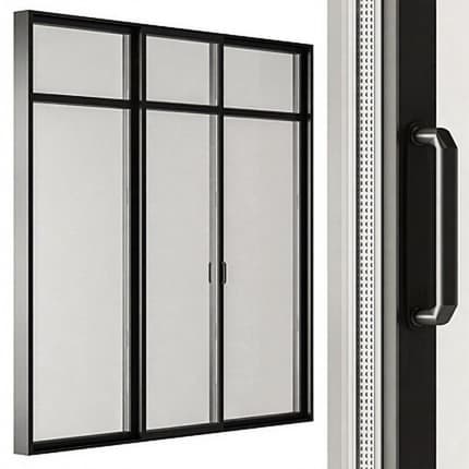 Black Sliding - Windows Set 31 - image 2