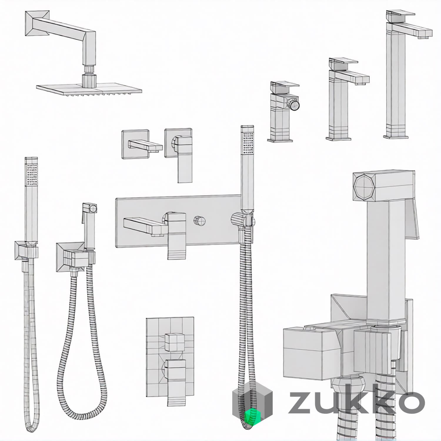 Paffoni Elle black matt and chrome - image 3