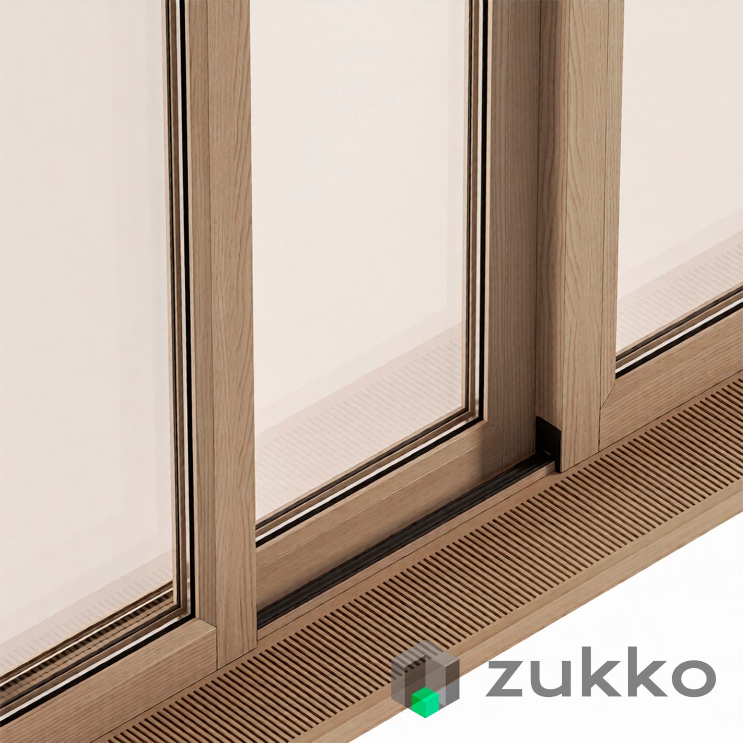 Wooden Sliding Windows Set 36 - image 2