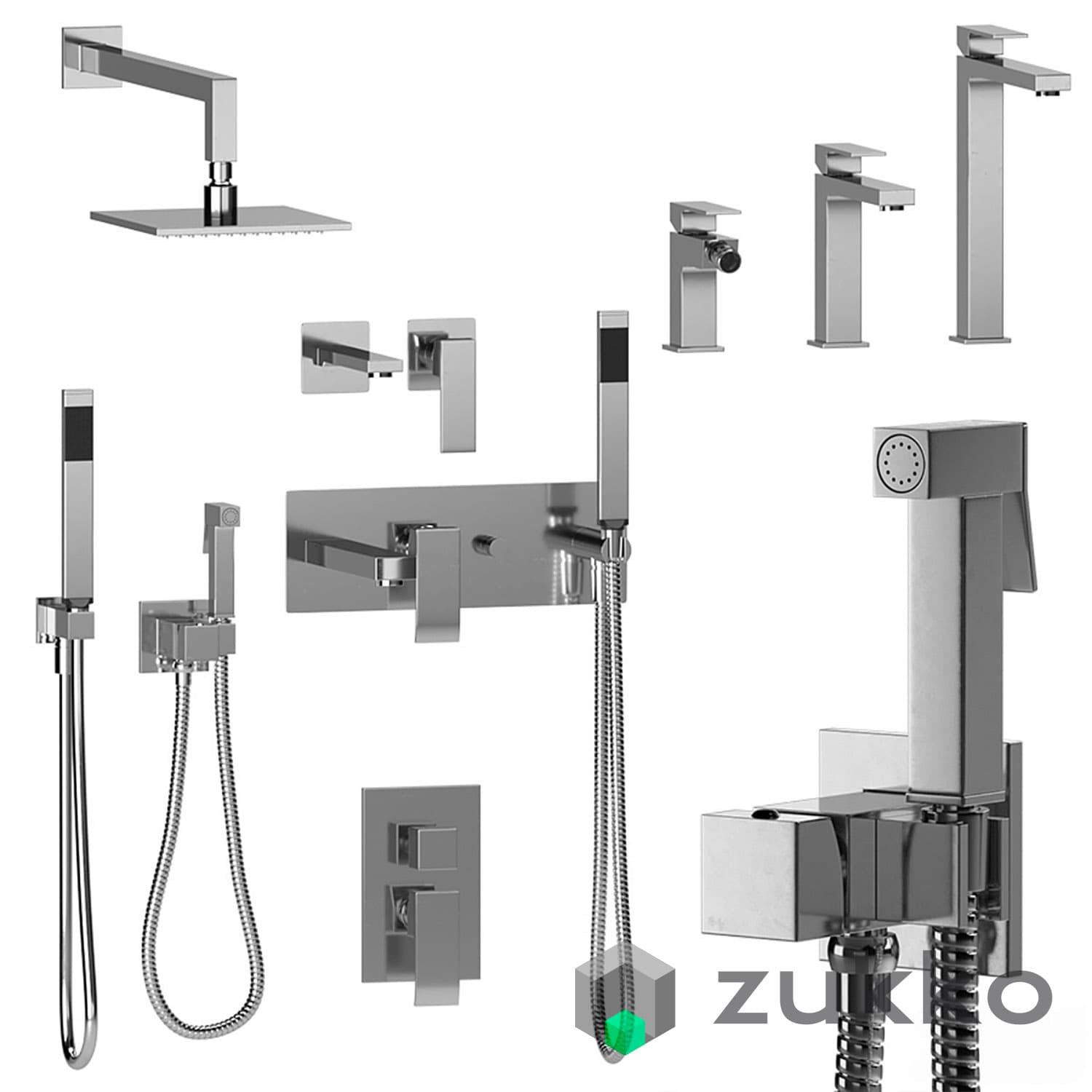 Paffoni Elle black matt and chrome - image 2