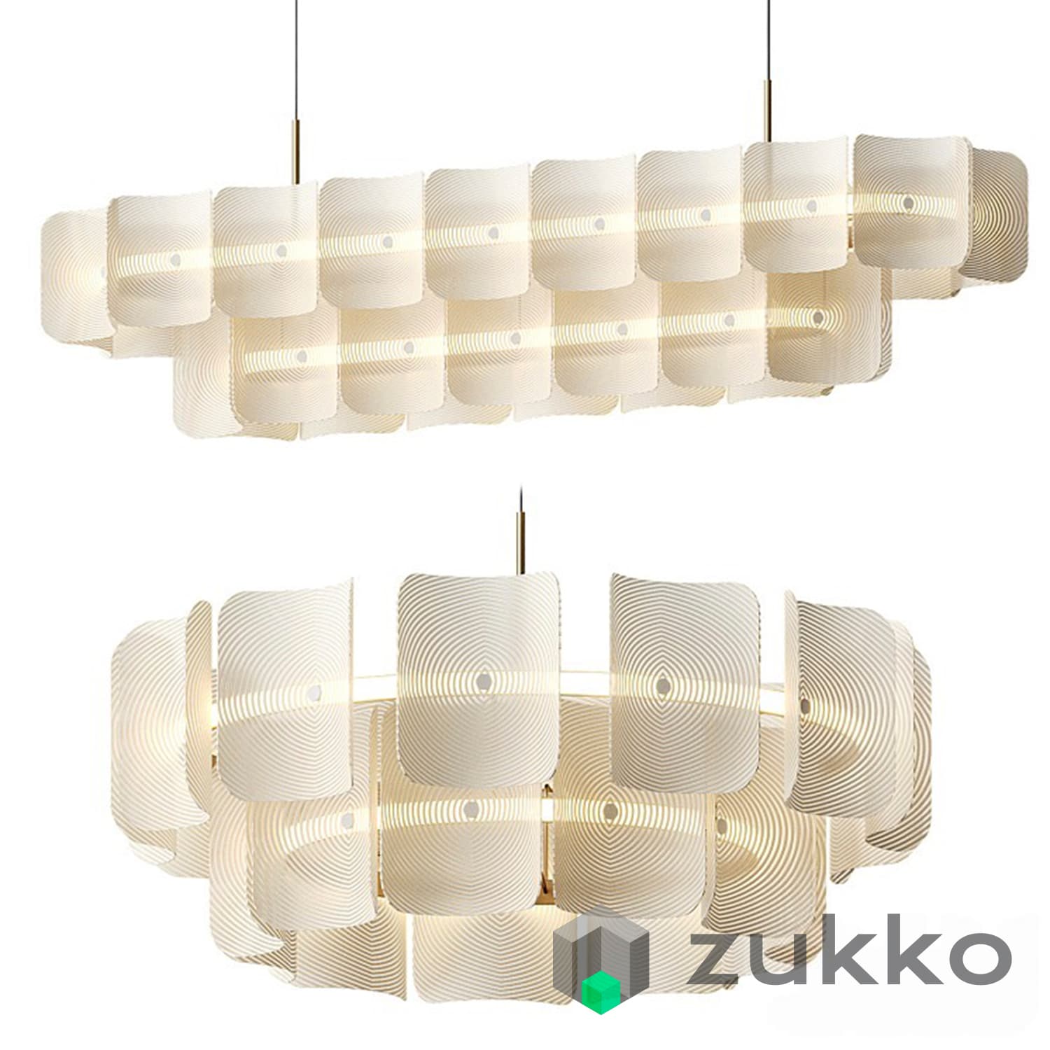 Fingerprint Chandelier - image 1