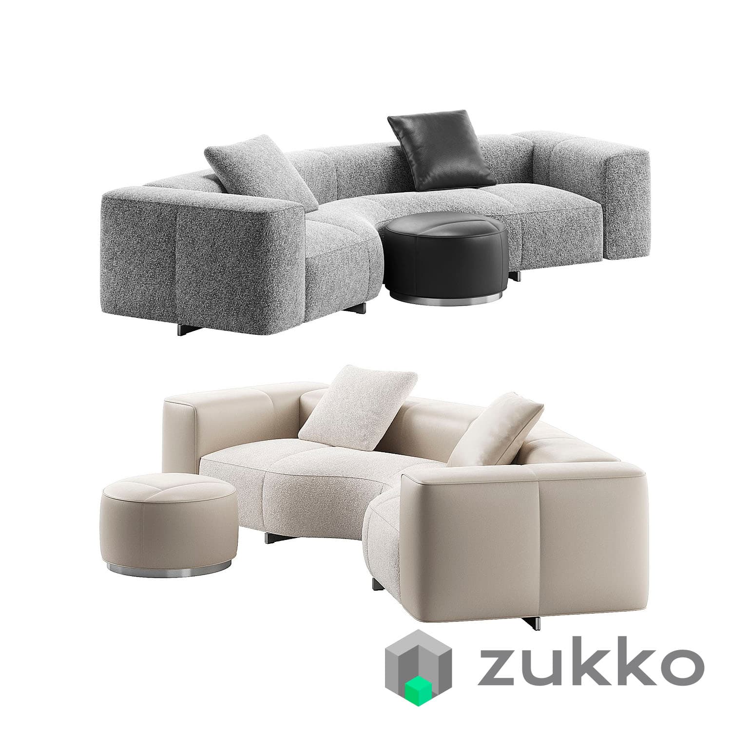 Yves Small Sofa 01 by Minotti - image 1