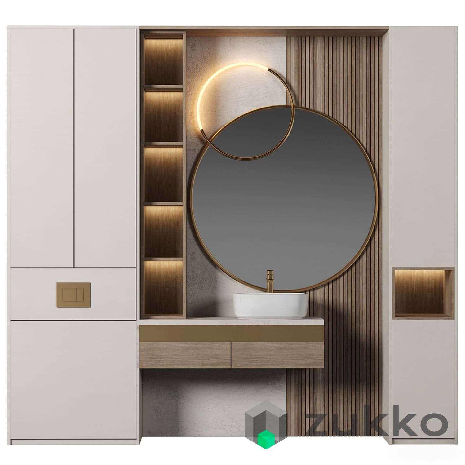 Bathroom Furniture 014 - image 1