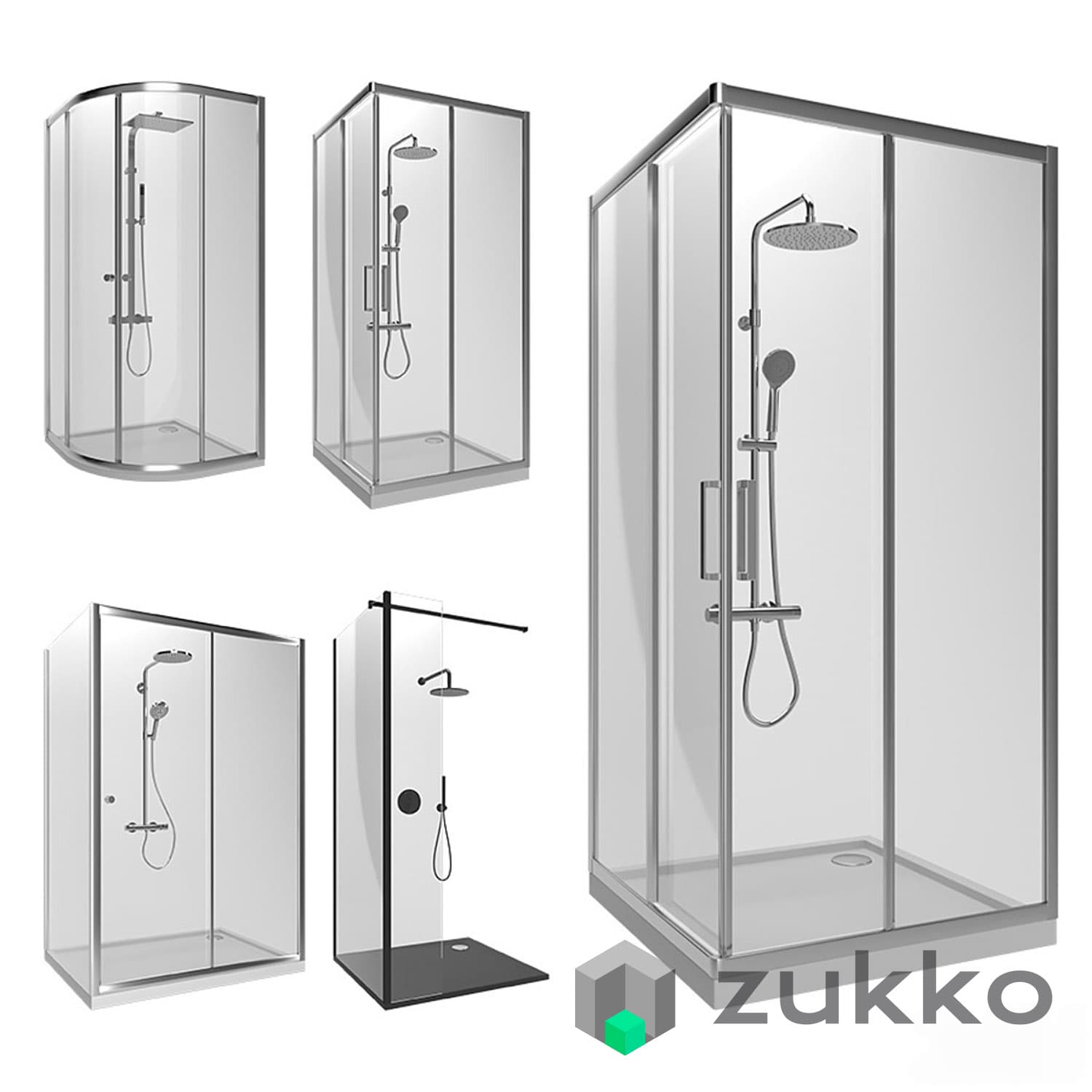 Omnires Shower Enclosures set 2 - image 1