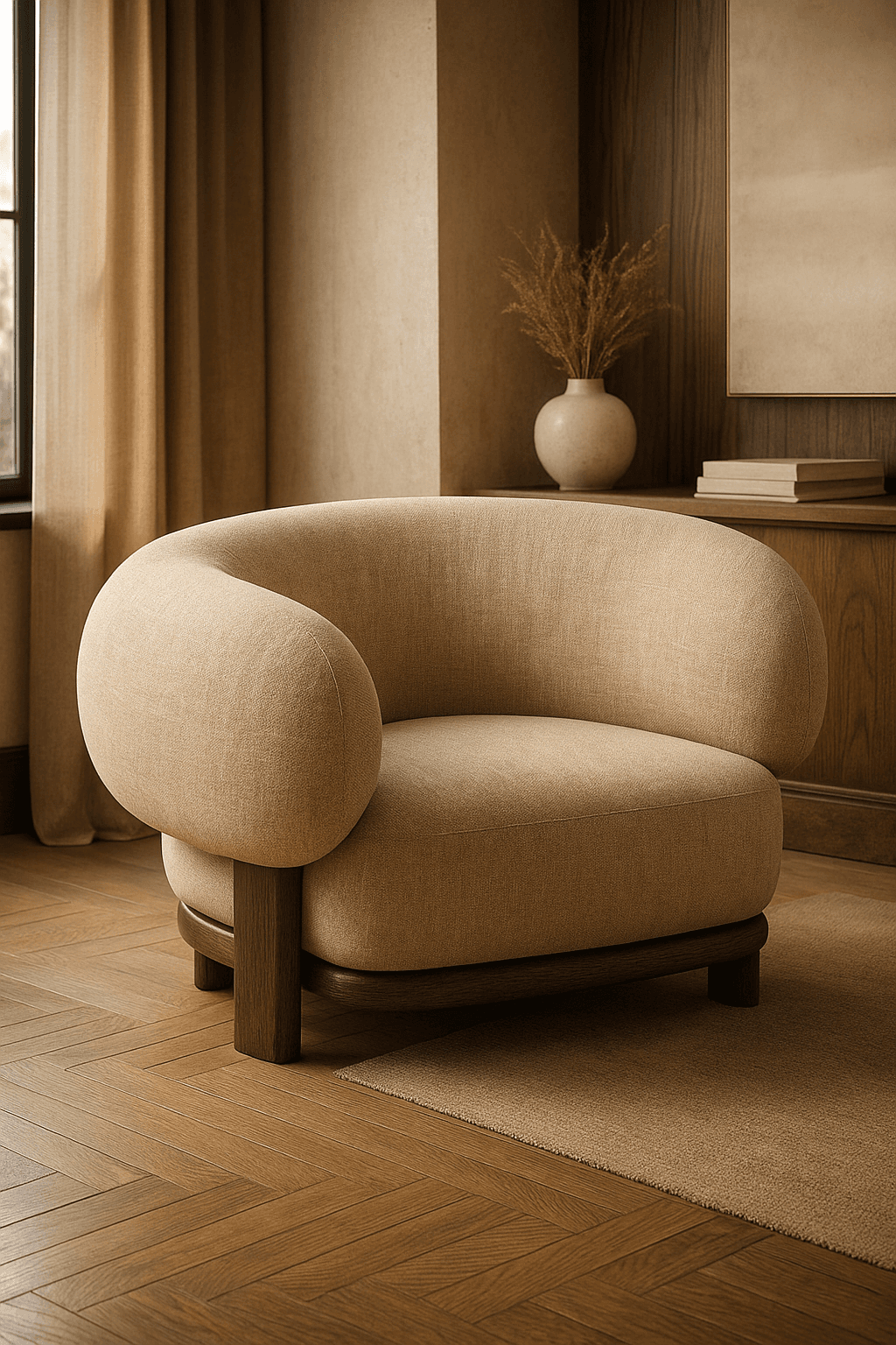 Luna Curve Armchair - image 7
