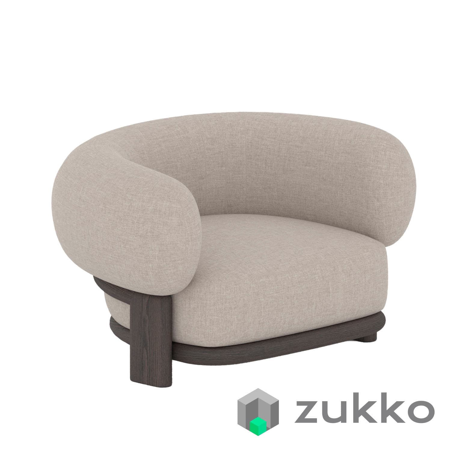 Luna Curve Armchair - image 4